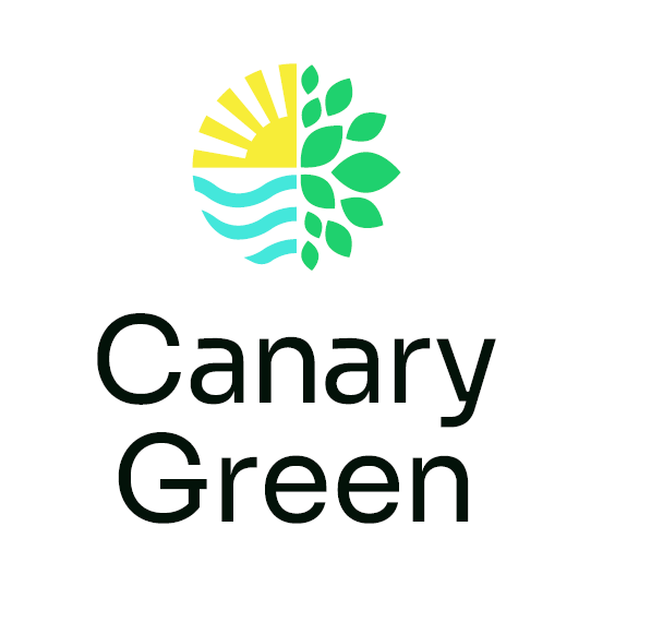 logotipo iniciativa canary green